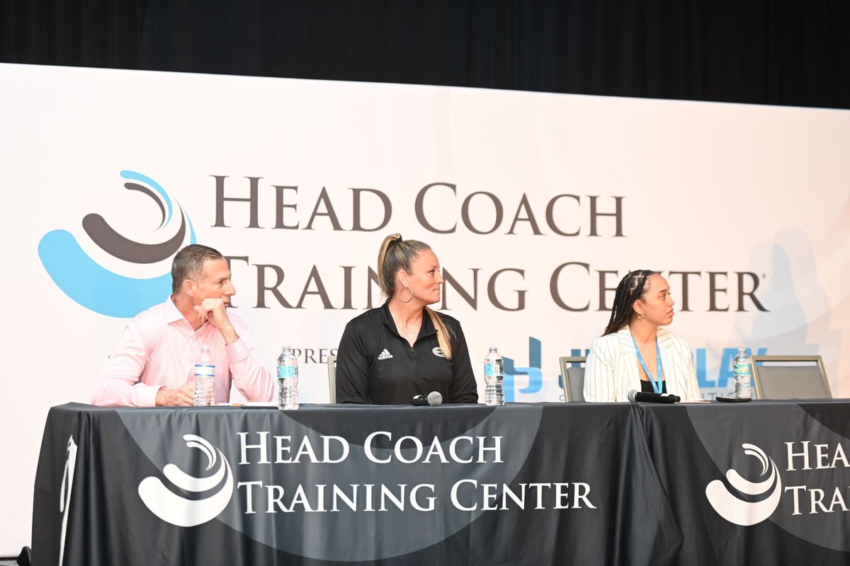 Head Coach🏀Training Center (@headcoachtc) on Twitter photo Very informative panel "Building Success Beyond the Division 1 Level" moderated by @CoachPMedina (Associate Athletic Director at American University), featuring <a href="/MJTripleThreat/">MJ (Melissa J) Baker</a> (Head Women's Basketball Coach @ Emporia State University), <a href="/CoachSteveDeMeo/">Coach Steven DeMeo</a> (Head Men's Basketball Very informative panel "Building Success Beyond the Division 1 Level" moderated by @CoachPMedina (Associate Athletic Director at American University), featuring <a href="/MJTripleThreat/">MJ (Melissa J) Baker</a> (Head Women's Basketball Coach @ Emporia State University), <a href="/CoachSteveDeMeo/">Coach Steven DeMeo</a> (Head Men's Basketball