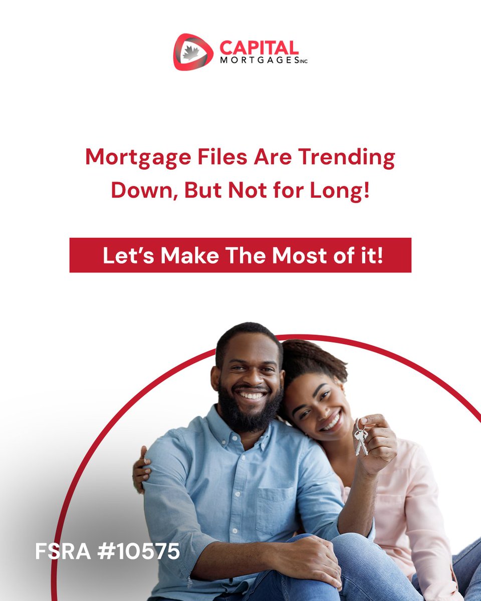 🔑 files down now… but not for long
Mortgage files have eased but they’re still hovering
Whether you're looking to buy or refinance, let's make the most of this gradual decline before files fluctuate again!
📞 DM us today to discuss your options

#MortgageRates #Refinancing  ...