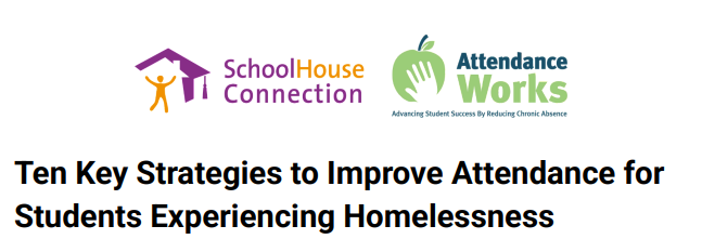 Attendance Works (@attendanceworks) on Twitter photo More than 1.2M students experienced homelessness in the 2022–23 school year. Explore 10 strategies to support their attendance, developed by <a href="/attendanceworks/">Attendance Works</a> and <a href="/SchoolHouseConn/">SchoolHouse Connection</a>:
🔗 docs.google.com/document/d/1ZU… More than 1.2M students experienced homelessness in the 2022–23 school year. Explore 10 strategies to support their attendance, developed by <a href="/attendanceworks/">Attendance Works</a> and <a href="/SchoolHouseConn/">SchoolHouse Connection</a>:
🔗 docs.google.com/document/d/1ZU…