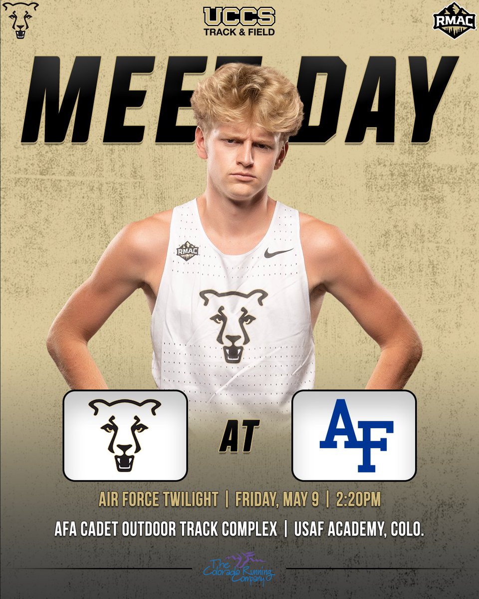 UCCS Track & Field (@uccstrack) on Twitter photo π MEET DAY π
ποΈ Concordia Twilight
π Seward, Neb.
ποΈ Bulldog Stadium
β 1 p.m. (MT)
ποΈ Franson Last Chance
π Azusa, Calif.
ποΈ APU Cougar Athletic Stadium
β 2 p.m. (MT)
ποΈ Air Force Twilight
π USAF Academy, Colo.
ποΈ AFA Cadet Outdoor Track Complex
β 2:20 p.m. π MEET DAY π
ποΈ Concordia Twilight
π Seward, Neb.
ποΈ Bulldog Stadium
β 1 p.m. (MT)
ποΈ Franson Last Chance
π Azusa, Calif.
ποΈ APU Cougar Athletic Stadium
β 2 p.m. (MT)
ποΈ Air Force Twilight
π USAF Academy, Colo.
ποΈ AFA Cadet Outdoor Track Complex
β 2:20 p.m.