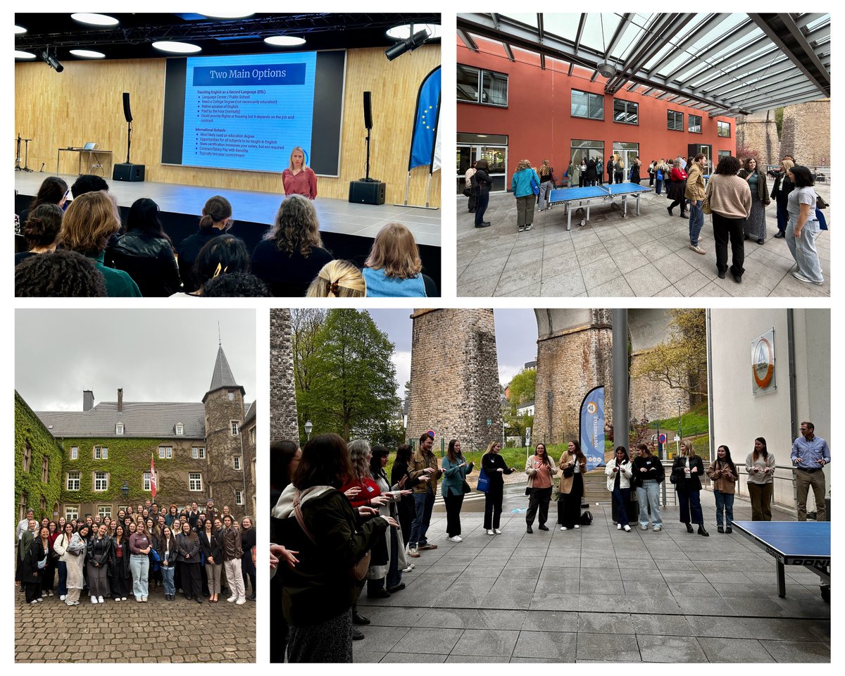 Fulbright Hungary (@fulbrighthu) on Twitter photo From ETA to Educator - #Fulbright ETA Enrichment Seminar in Luxembourg: Thanks <a href="/fulbrightBELUEU/">Fulbright Belgium | Luxembourg | Schuman</a> for organizing the 3-day program and hosting Olivia Murr '24 <a href="/ELTE_UNI/">ELTE - Eötvös Loránd University</a> / EducationUSA Hungary and 41 English Teaching Assistants from 31 European countries. From ETA to Educator - #Fulbright ETA Enrichment Seminar in Luxembourg: Thanks <a href="/fulbrightBELUEU/">Fulbright Belgium | Luxembourg | Schuman</a> for organizing the 3-day program and hosting Olivia Murr '24 <a href="/ELTE_UNI/">ELTE - Eötvös Loránd University</a> / EducationUSA Hungary and 41 English Teaching Assistants from 31 European countries.