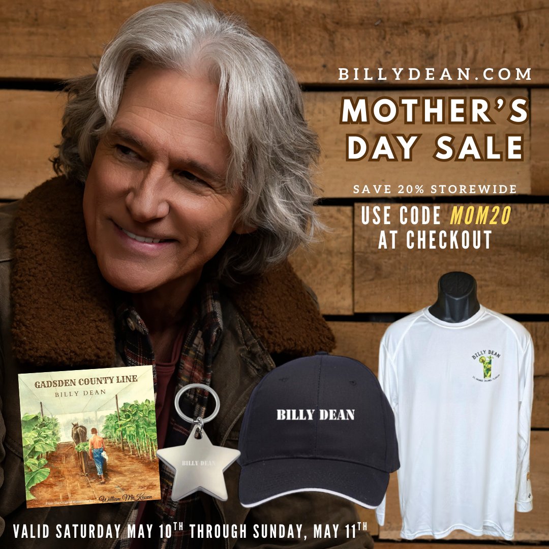 Celebrate Mom with exclusive savings!🌸 💝 #MothersDay #Sale
Valid May 10th and 11th
billydean.com