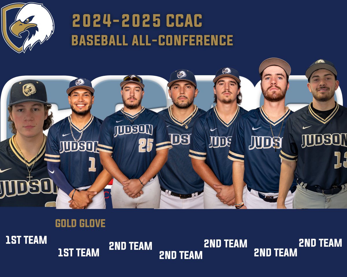 Congrats to our All-Conference Eagles in baseball. JU will also be competing in the NCCAA Championships in Kansas City May 17-21. #SoarEagles