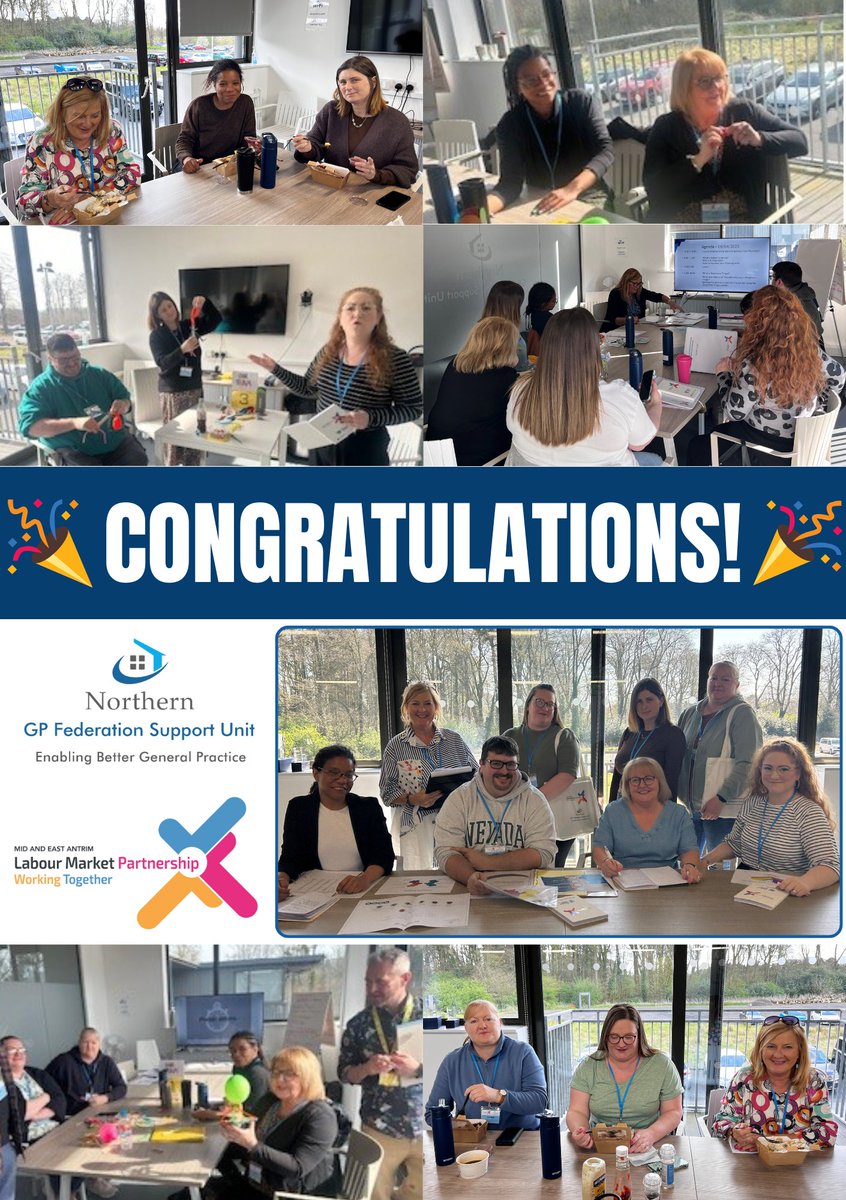 Northern GP Federation (@gp_northern) on Twitter photo π Weβre nearing the end of our first 8-week Medical Admin Academy & couldnβt be prouder of our 9 brilliant participants!
If your practice is looking for admin support or would like to hear more, please get in touch: info@northernfsu.co.uk π Weβre nearing the end of our first 8-week Medical Admin Academy & couldnβt be prouder of our 9 brilliant participants!
If your practice is looking for admin support or would like to hear more, please get in touch: info@northernfsu.co.uk