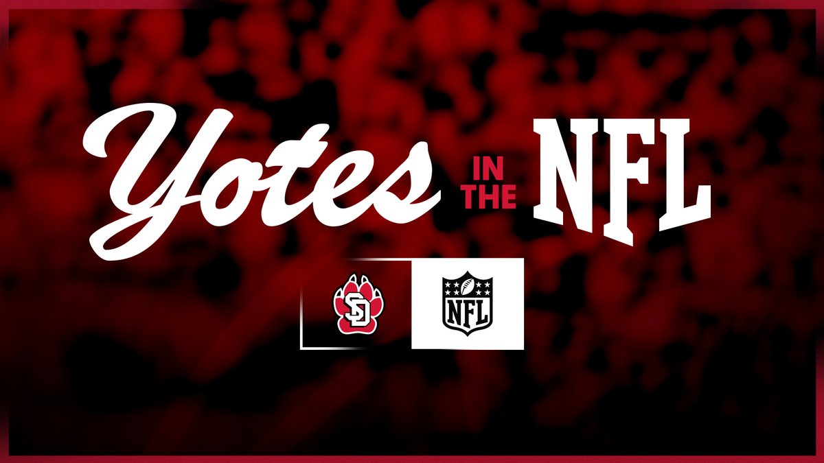 Five Yotes getting their shot in the NFL!

📰: yote.us/3GOThqY

#ProYotes x #WeAreSouthDakota