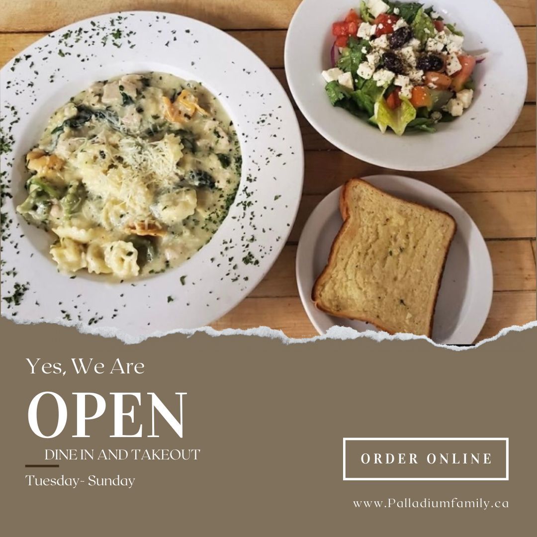 Feature Special Alert 🚨 Chicken Marco Polo! 🍽️ Savour the deliciousness of tortellini pasta tossed with tender chicken, creamy sauce, and fresh spinach, complemented perfectly with a crisp salad and garlic bread!

#LocalDining #FoodieFavorites