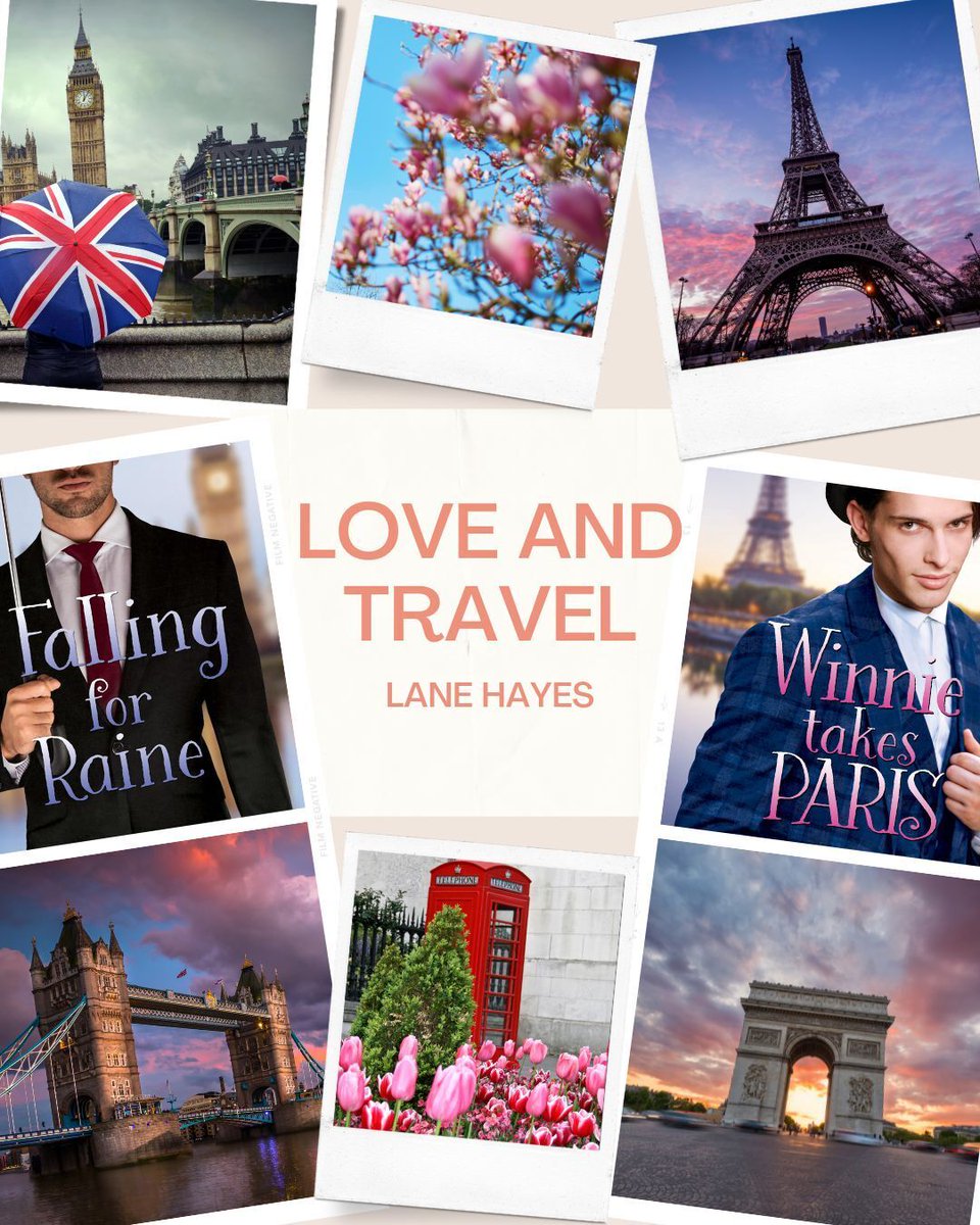 LaneHayes3's tweet photo. LOVE AND TRAVEL is available in my shop!

Fall in love in London and Paris!

Buy directly from my shop: https://t.co/ru8Zx46tRW
Raine at other retailers: https://t.co/K677JPR3Iz
Winnie at other retailers: https://t.co/UCvWO4O88K

#LaneHayes #MMRomance #MMRomCom #BuyDirect https://t.co/lxZ9cAtaUO