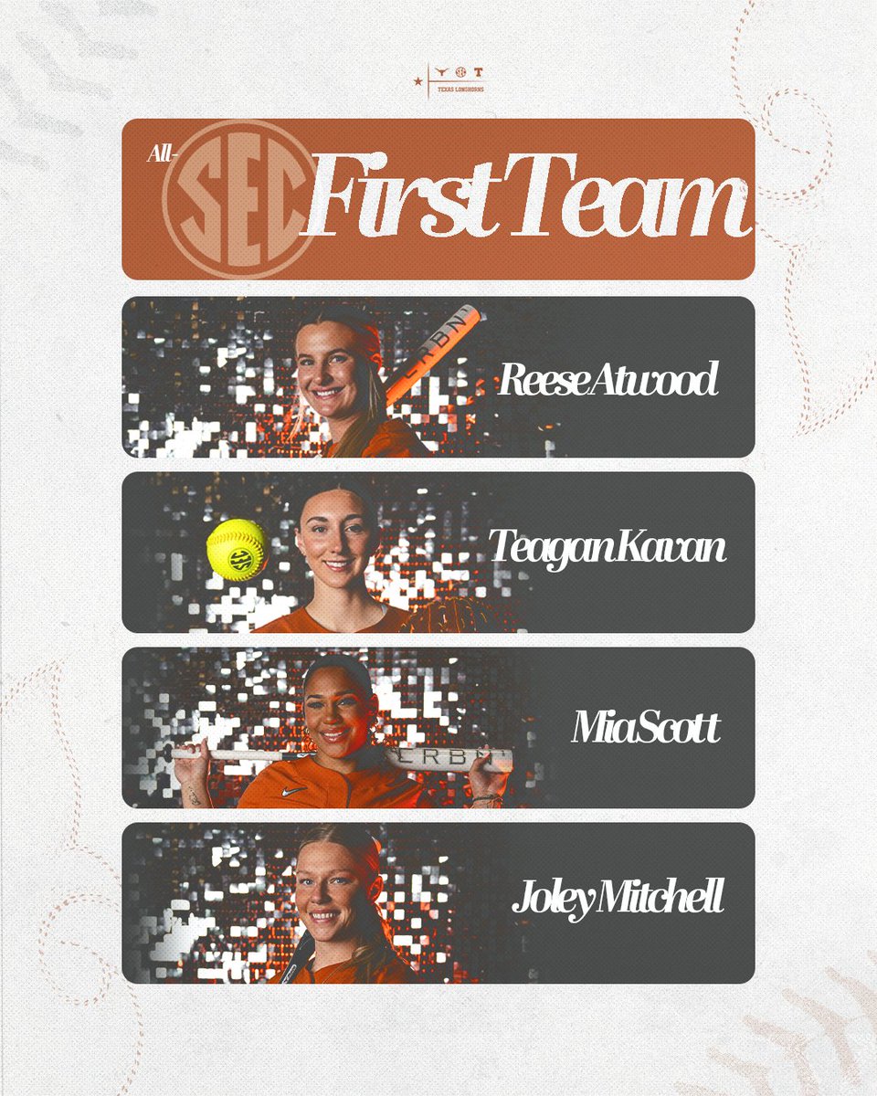 this squad 👏🤘

#HookEm | <a href="/SEC/">Southeastern Conference</a>