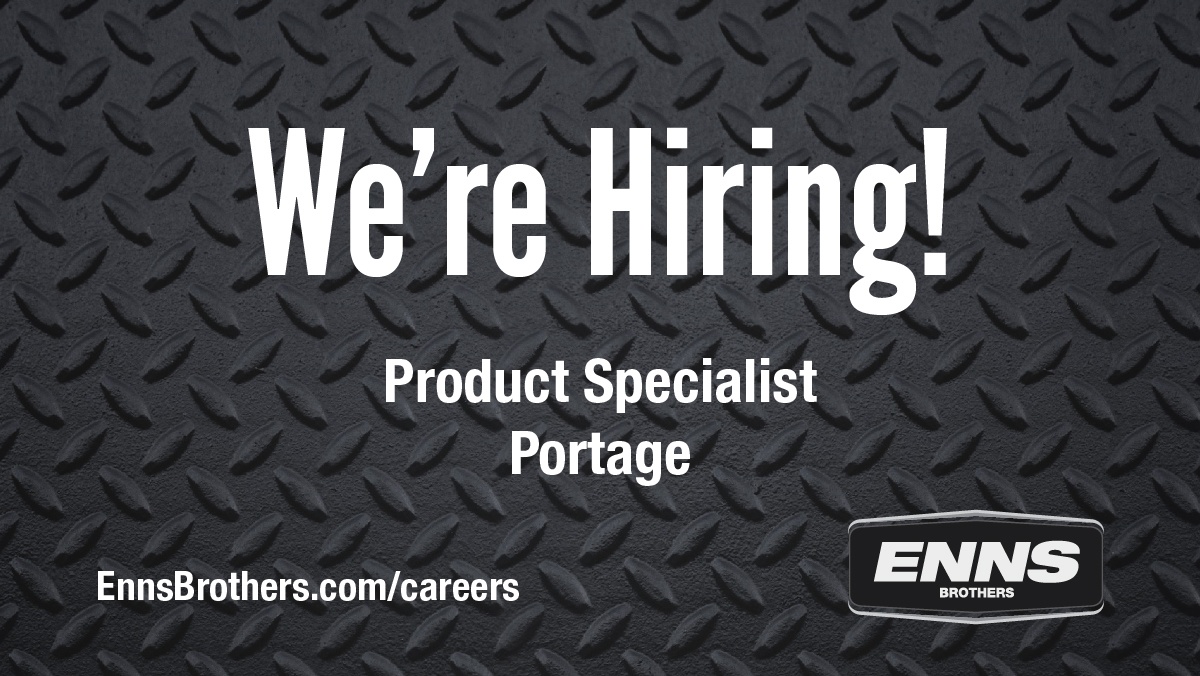 Join our team in Portage! In the Product Specialist role, you will be involved in farm operations to actively support improvements in efficiency and productivity.
We offer competitive wages, comprehensive benefits, group RRSP program &amp; more!

➡️ jobs-ca.silkroad.com/EnnsBros/Caree…