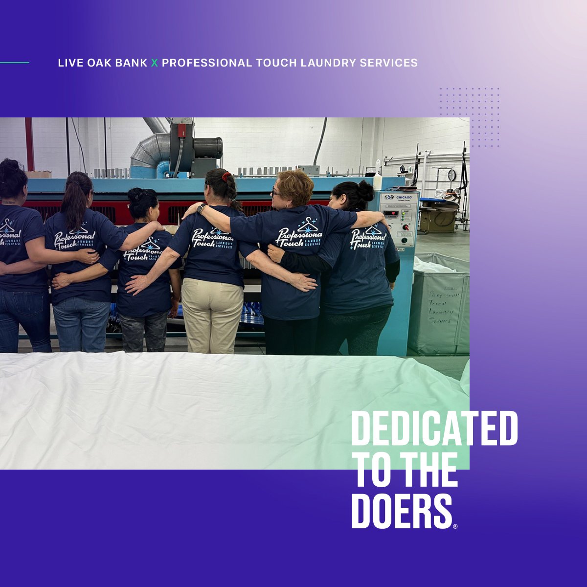 Meet Matt Barnes. He transformed Professional Touch Laundry Services into something extraordinary. From corporate finance to small business owner, his journey shows that dedicated entrepreneurship can change lives.

Explore more stories here: bit.ly/4iRzeoP

Member FDIC.