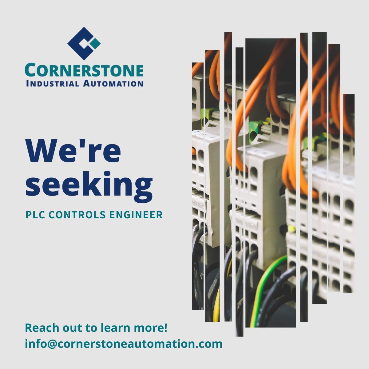 CSAutom8's tweet image. Exciting opportunity alert! Apply for the PLC Controls Engineer position and work with a company dedicated to customer satisfaction. #PLCControls #EngineeringJobs buff.ly/3Tc3Fvk