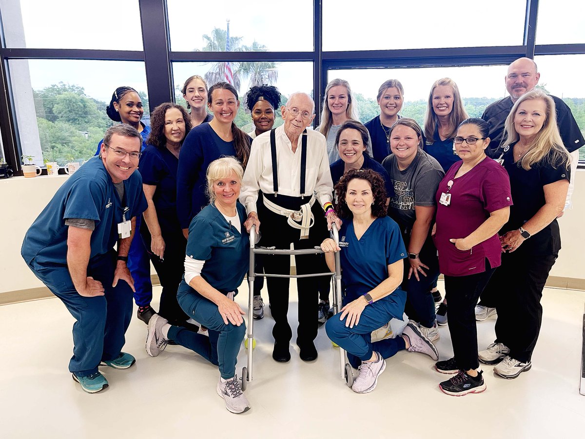 🎉 Celebrating Monsignor Hay, who just graduated from Colony Rehabilitation Hospital at 101 years young! 💯 His strength, spirit &amp; faith have inspired us all. 🙏💪

Huge thanks to the amazing care team 👨‍⚕️👩‍⚕️ for making this milestone possible. ❤️