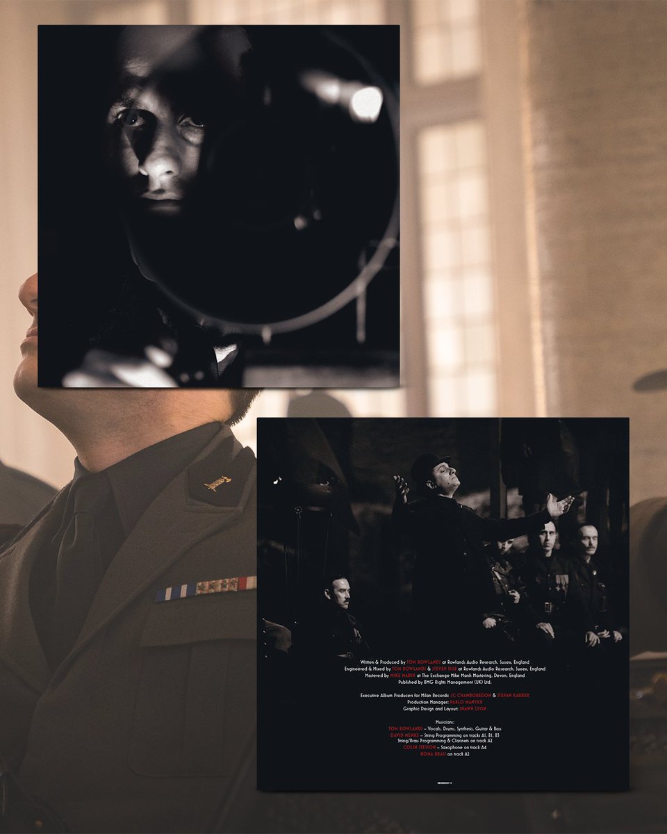 Tom Rowlands’ electrifying and propulsive soundtrack to M - Son of the Century, the critically-acclaimed drama series charting the rise of Mussolini, is now available to preorder on vinyl. 
 
Described as a “perfect soundtrack” (Today Italia) and “intoxicating techno” (The