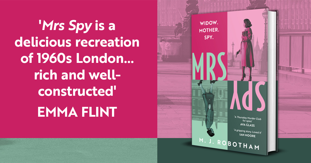 Aria Fiction (@ariafiction) on Twitter photo Get ready for a pulse-pounding ride through 1960s London as Maggie Flynn, unexpected MI5 operative and single mum, unravels the intelligence agency's most treacherous secrets.
#MrsSpy by <a href="/mandyrobothamuk/">MandyRobothamUK/MJRobotham</a> is out next week! Pre-order now: amzn.eu/d/eyeLzor Get ready for a pulse-pounding ride through 1960s London as Maggie Flynn, unexpected MI5 operative and single mum, unravels the intelligence agency's most treacherous secrets.
#MrsSpy by <a href="/mandyrobothamuk/">MandyRobothamUK/MJRobotham</a> is out next week! Pre-order now: amzn.eu/d/eyeLzor