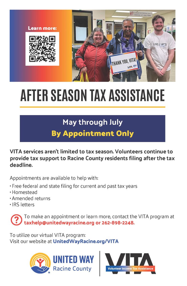 Beyond tax season, we take pride in supporting community members. Discover how VITA can assist you.