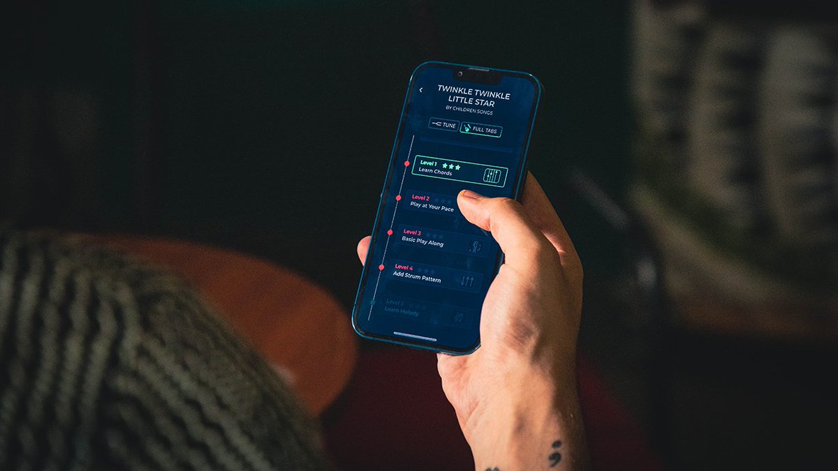 RoadieOfficial's tweet image. New to guitar or just getting started? The Coach app teaches you the basics and helps you learn full songs one level at a time. Progress is built in, all you have to do is play and have fun!
#RoadieCoach #Coachapp #Learnguitar #Guitarbasics