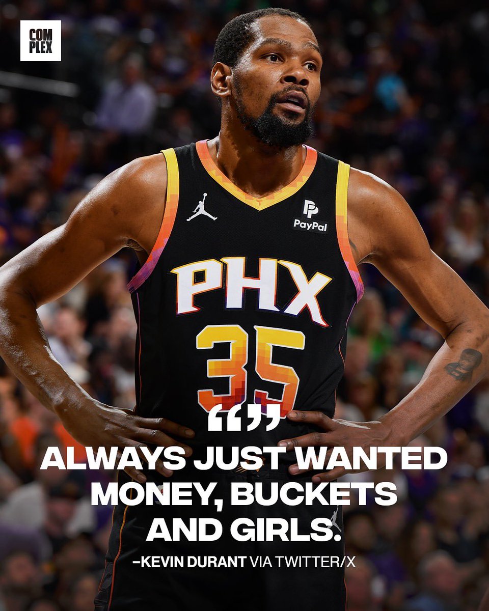 KD kept it real 💯😭
