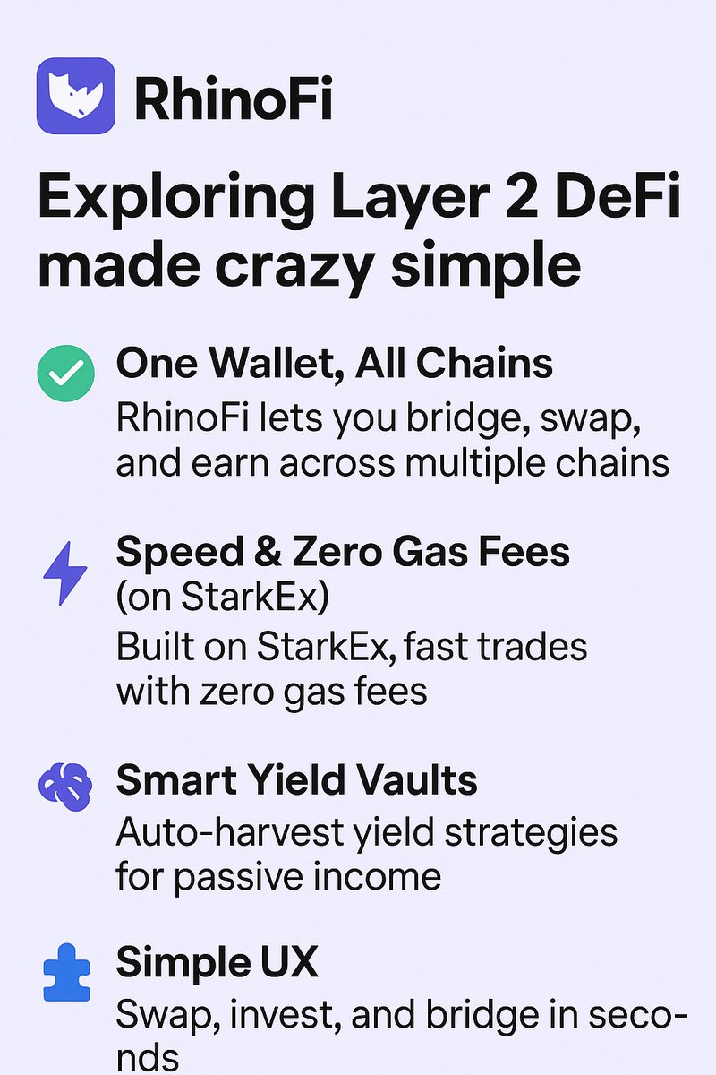 chedaeth's tweet image. 🧵Exploring Layer 2 DeFi made crazy simple 🦏

Here’s why @rhinofi is a game-changer &amp;amp; how it bridges the best of Ethereum without the pain of gas fees.
#DeFiAcademy @inkonchain