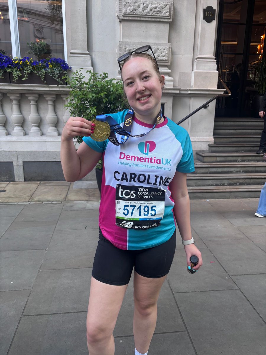 thermbi's tweet image. Congratulations to Caroline, Administration Assistant at Prince Michael of Kent Court, in #Watford for completing the #LondonMarathon for the very first time, and raising over Β£3000 for @DementiaUK πββοΈ
π To read more about her achievement, visit: bit.ly/3Z5KfvO