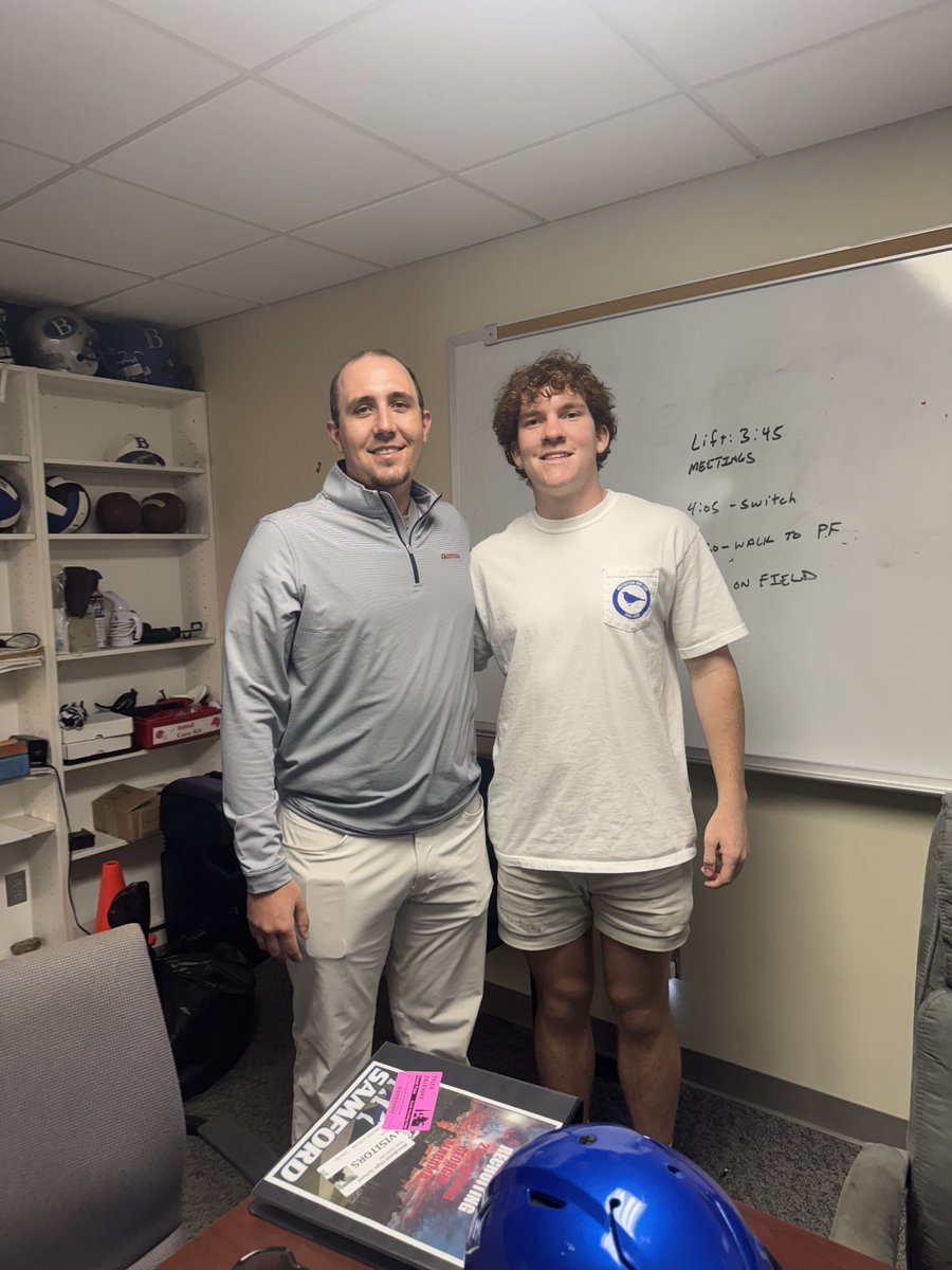 jimmyhunter84's tweet image. Great meeting with @T_Zielenske5 this morning to talk @SamfordFootball. Thanks for coming over to Columbus to talk to me!
@FB_Brookstone @recruitthestone @CoachHeadley @HKA_Tanalski @OneOnOneKicking @_Mike_McCabe