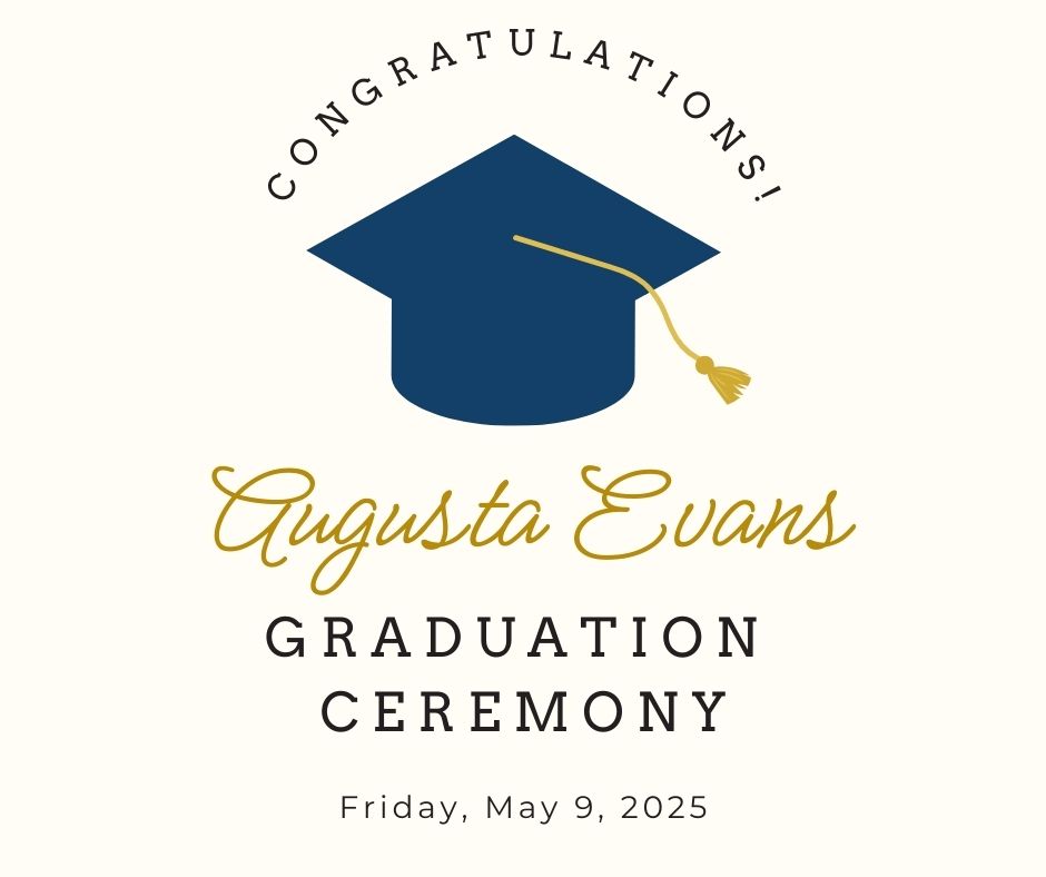 MobilePublicSch's tweet image. Congratulations to the Augusta Evans Special School Class of 2025, which is graduating this morning at 10:30 a.m. Video of the ceremony will be available on mcpssTV&apos;s YouTube page on Wednesday. #GrowingGREATNESS #LearningLeading