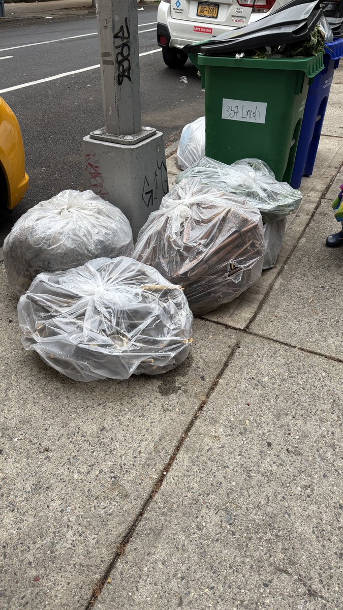 paco (dave) abraham (@subtle116) on Twitter photo Is there a way to report <a href="/NYCSanitation/">NYC Sanitation</a> not picking up organic material? I trimmed a tree in the backyard and put twigs and branches Inc Lear bags next to the compost bin but DSNY only emptied the compost and left the rest. Thoughts? <a href="/nyc311/">New York City 311</a> <a href="/jshgdmn/">Joshua Goodman</a> Is there a way to report <a href="/NYCSanitation/">NYC Sanitation</a> not picking up organic material? I trimmed a tree in the backyard and put twigs and branches Inc Lear bags next to the compost bin but DSNY only emptied the compost and left the rest. Thoughts? <a href="/nyc311/">New York City 311</a> <a href="/jshgdmn/">Joshua Goodman</a>