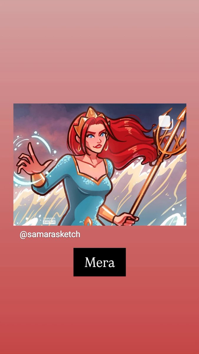 alicyn's tweet image. Fan Art Friday 🎨 #Mera from #DCDarkLegion  by @samarasketch