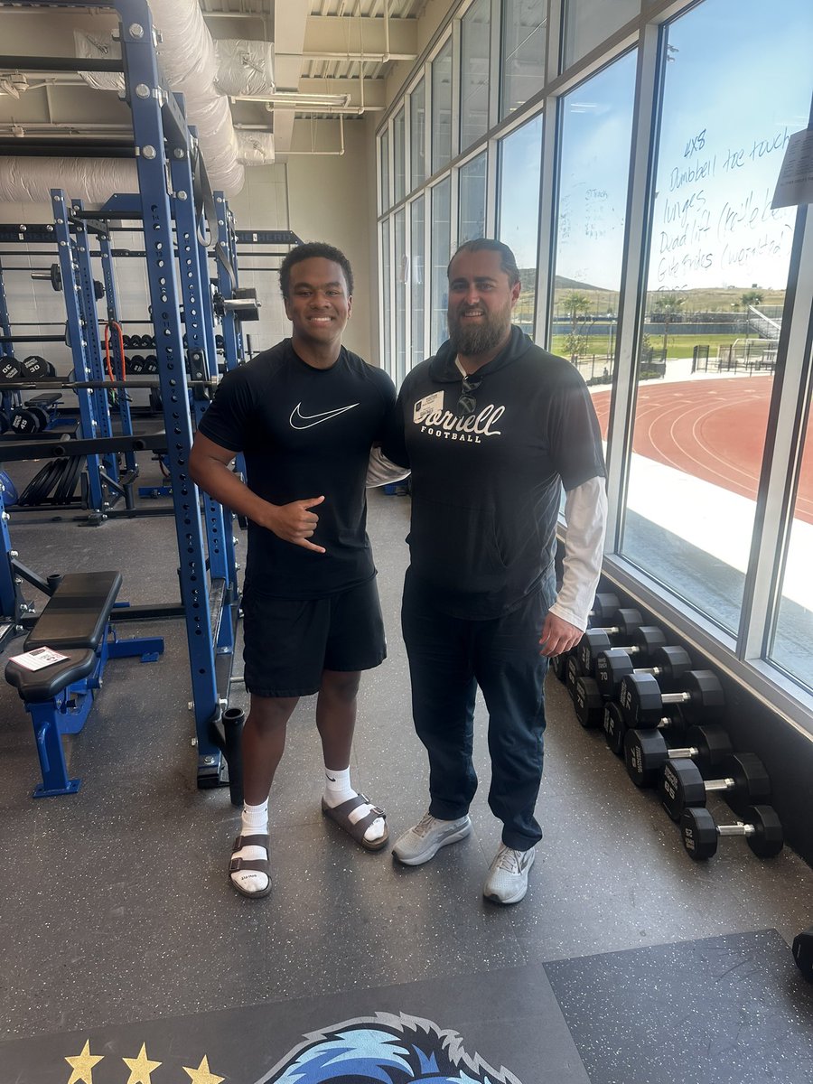 Parris Peacock (@parrispeacock) on Twitter photo Thanks <a href="/Sean_Reeder/">Sean Reeder</a> for stopping by and coming to talk to me about <a href="/BigRed_Football/">Cornell Football</a> program. I look forward to learning more about <a href="/Cornell/">Cornell University</a> <a href="/BigRed_Football/">Cornell Football</a>
<a href="/Bison_LHS/">Liberty High School Football</a> Thanks <a href="/Sean_Reeder/">Sean Reeder</a> for stopping by and coming to talk to me about <a href="/BigRed_Football/">Cornell Football</a> program. I look forward to learning more about <a href="/Cornell/">Cornell University</a> <a href="/BigRed_Football/">Cornell Football</a>
<a href="/Bison_LHS/">Liberty High School Football</a>