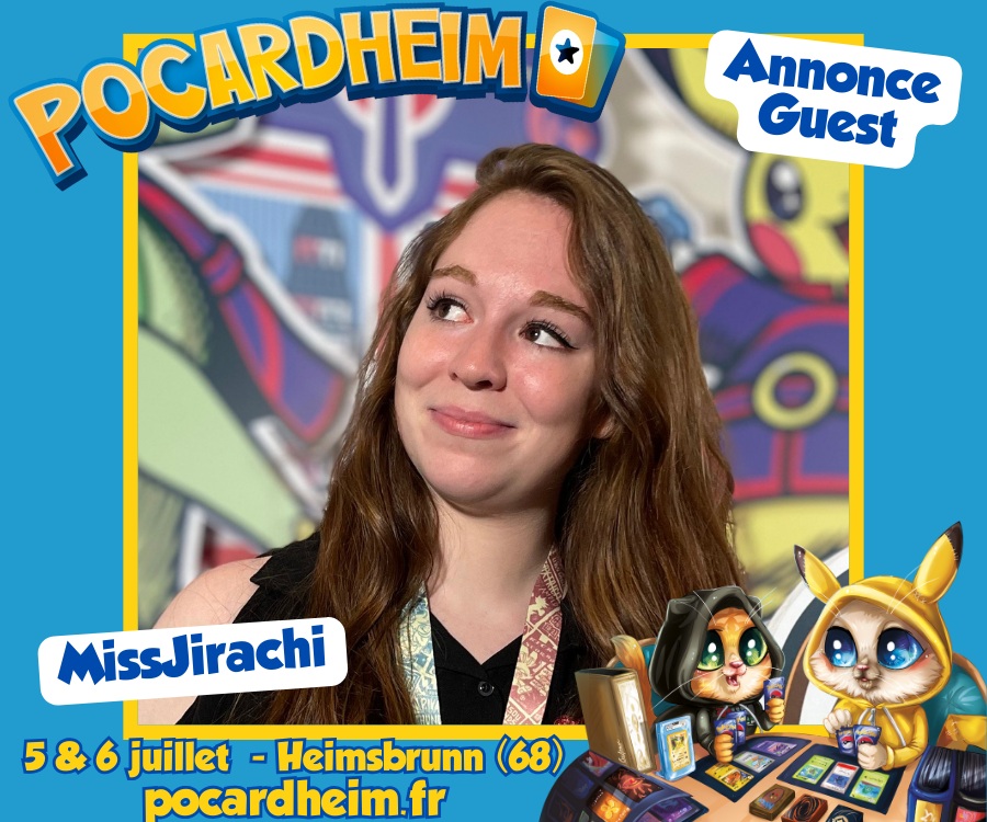 📢 ANNONCE GUEST : MISSJIRACHI🤩

Nous avons le plaisir d'annoncer la participation exceptionnelle de <a href="/MissJirachi/">MissJirachi</a> au Festival Pocardheim les 5 et juillet 6 à Heimsbrunn (68) !

🎫Billetterie sur pokheimon.fr/billetterie-po…