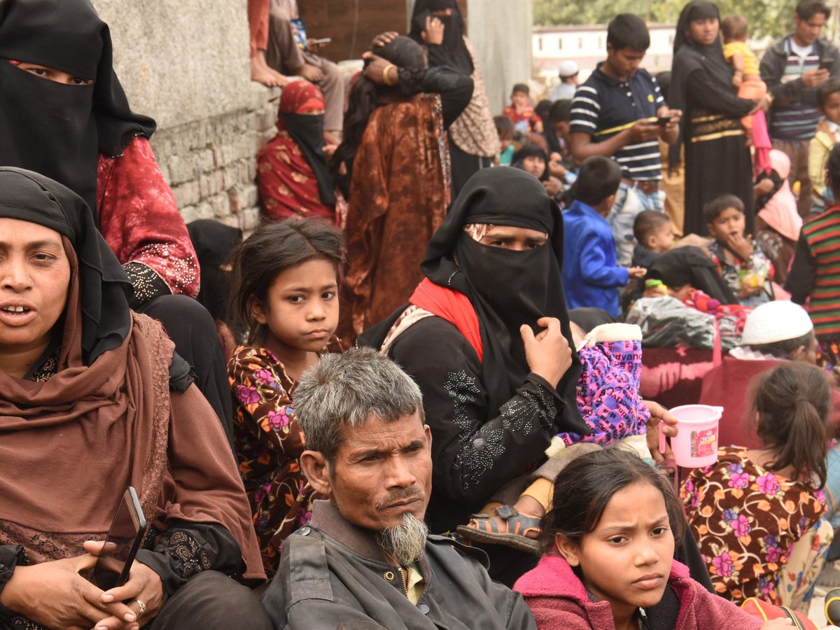 jasminara343's tweet photo. The Rohingya didn't come to India by choice—they fled a genocide. Denying them the right to reside is denying them the right to live. Humanity must come before borders. #Rohingya #RefugeeRights #LetThemStay https://t.co/fWjXLjQFMC