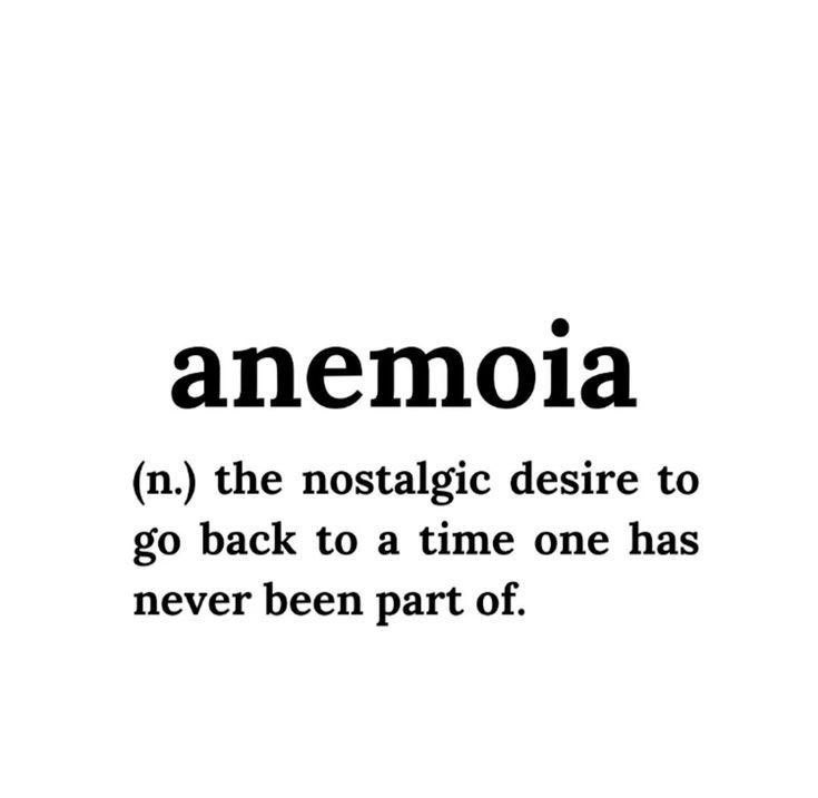 anemoia
