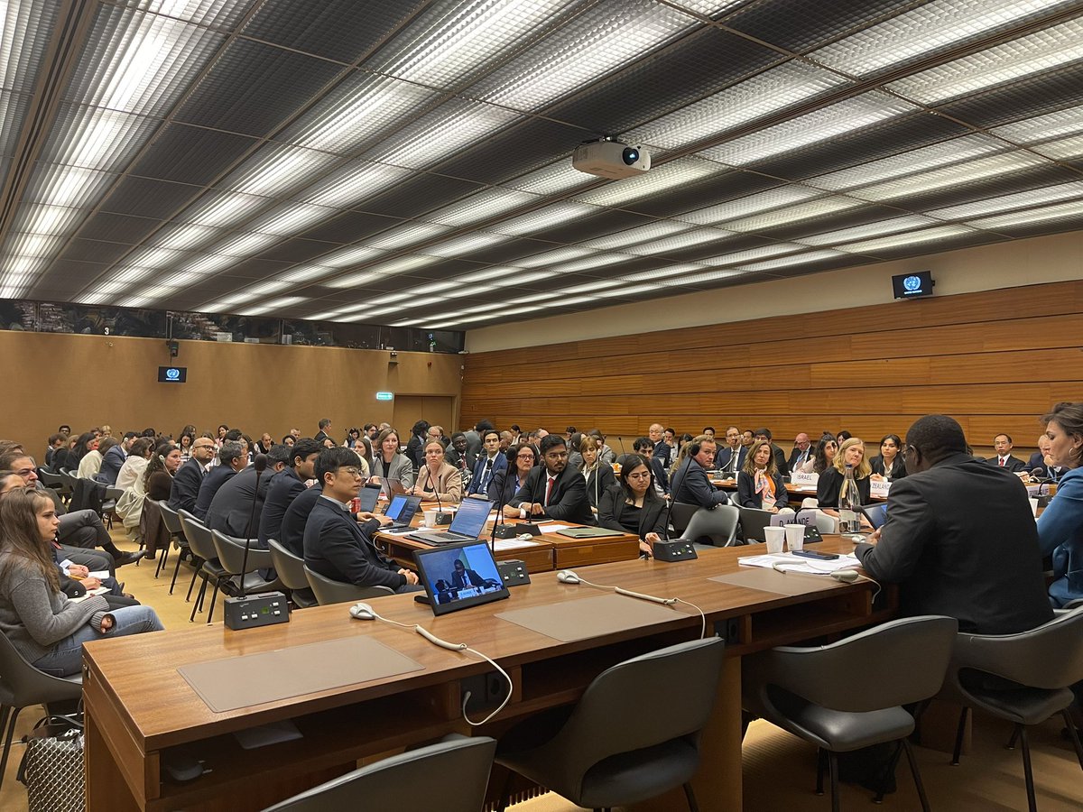 A packed-out room for today’s UK Mis International Law Series event on the international rule of law ⚖️

Huge thanks to expert speakers <a href="/DapoAkandeLaw/">Dapo Akande</a> <a href="/ThailandforILC/">Dr. Vilawan Mangklatanakul</a> &amp; Claudio Grossman Guiloff, our excellent Chair Paola Gaeta, and to everyone who joined us 🤝🇺🇳