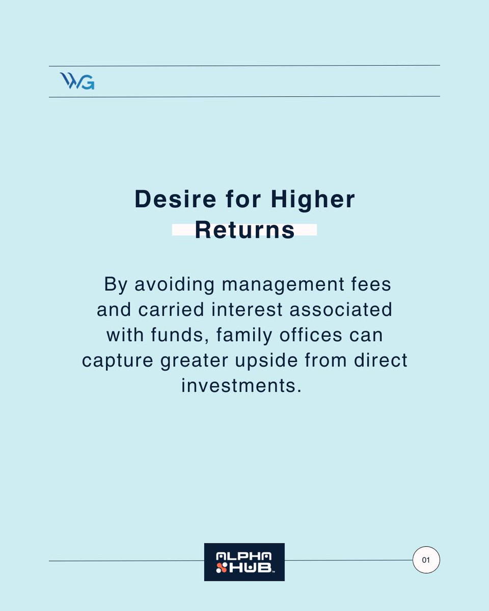 WalterGomez_'s tweet photo. The last decade has seen a shift toward direct investments, co-investments, and greater board participation. 

Several factors are fueling this move from passive to active

#FamilyOffice #PrivateCapital #DirectInvesting #PrivateEquity #VentureCapital https://t.co/VrthmkNoYU