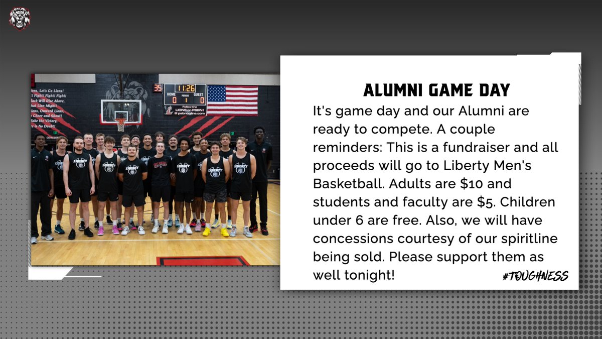 This game will feature 2 sixteen minute halves and NFHS rules. This game is for the bragging rights of the victorious. Who is going to get tonight's win? Come find out at 7 p.m. See you there!