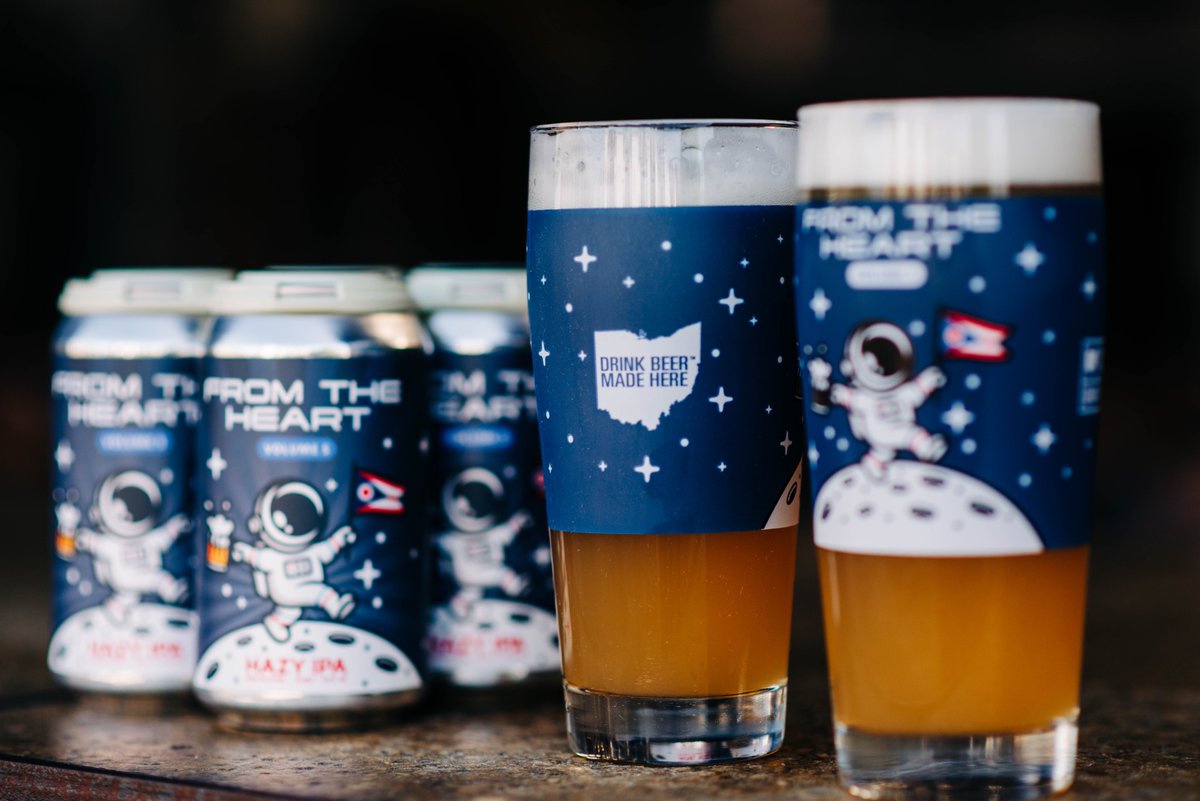 Warped Wing Brewing (@warpedwing) on Twitter photo #FromtheHeart 2025 is a 6.5% ABV, 10 IBU #HazyIPA brewed in support of <a href="/OhioCraftBeer/">Ohio Craft Beer</a> mission to promote, preserve, diversify, & unify Ohio’s craft brewing industry.
Launching TODAY at all four #WarpedWing taprooms, with a limited-edition glass available while supplies last. #FromtheHeart 2025 is a 6.5% ABV, 10 IBU #HazyIPA brewed in support of <a href="/OhioCraftBeer/">Ohio Craft Beer</a> mission to promote, preserve, diversify, & unify Ohio’s craft brewing industry.
Launching TODAY at all four #WarpedWing taprooms, with a limited-edition glass available while supplies last.