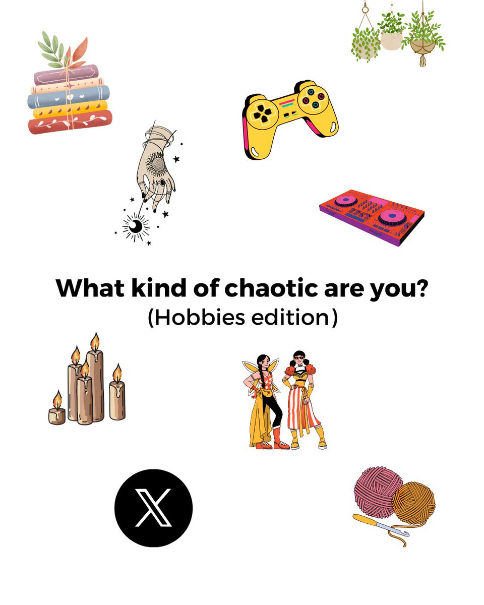 sidexsideindy's tweet image. Fighting on X is chaotic evil, we said what we said 🤣

#alignmentchart #hobbies #bookclub #crochet #astrology #plants #cozygame