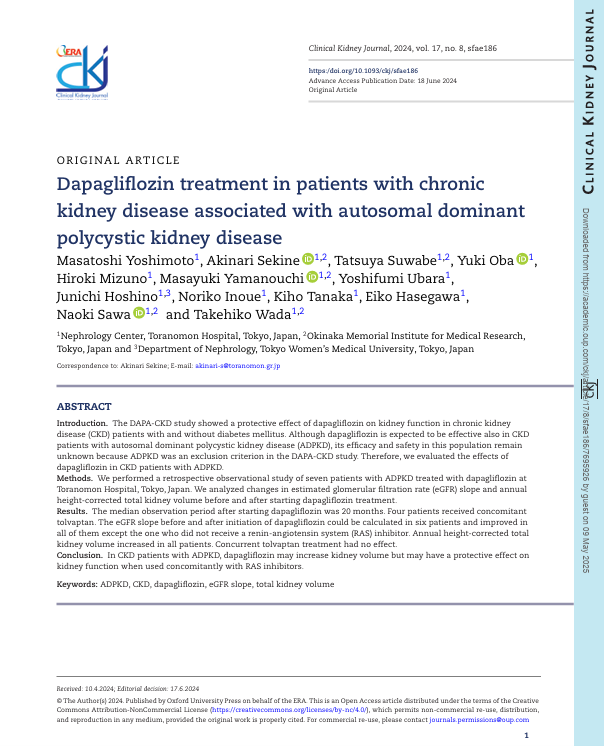 edgarvlermamd's tweet image. Do you prescribe SGLT2 inhibitors (SGLT2i) for patients with ADPKD?
#Nephpearls #AskRenal

❤️ LIKE for YES (and why?)
❌ X for NO (and why?)

👉 pubmed.ncbi.nlm.nih.gov/39099568/