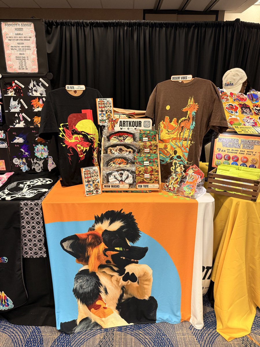 SET UP ONE THE BACK WALL OF FWA AA! TODAY AND SUNDAY ONLY!!!!!!!!