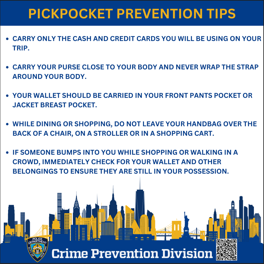 Always be vigilant and alert when out and about at all times. 👀 As a reminder, share and follow these safety tips to secure our safety and belongings!