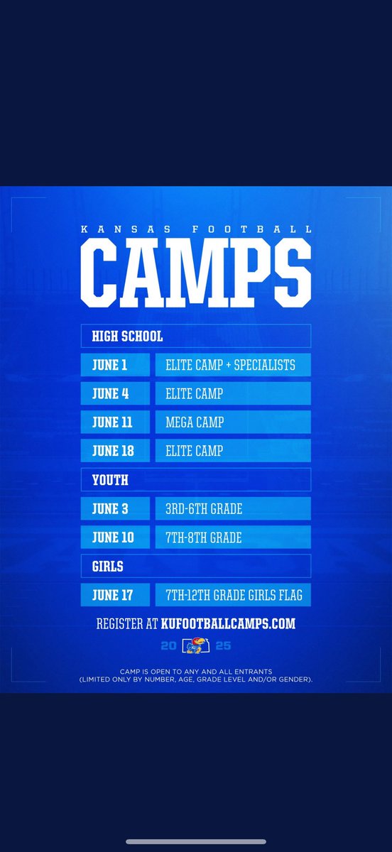 Thanks coach <a href="/CoachSvarczkopf/">Greg Svarczkopf</a> 
<a href="/KUFB_Recruiting/">Jayhawks Football Recruiting</a> <a href="/KU_Football/">Kansas Football</a>