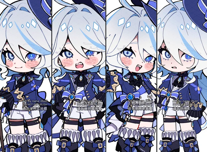 I drew so many furina my arm almost fell off 