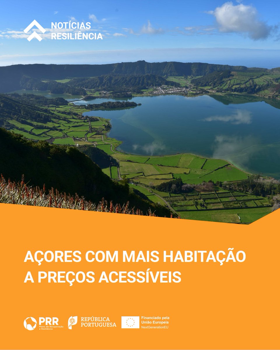 Mais habitação Acessível nos Açores.
Vai ser aumentada a oferta pública de habitação a preços acessíveis, alinhada com os rendimentos das famílias da Região Autónoma.

Saiba mais no site: recuperarportugal.gov.pt
#prr #habitação #resiliencia #nextgenerationEU