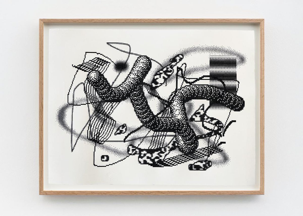 DAMDigitalArt's tweet image. Arno Beck just teamed up with Marginal Editions to release a new letterpress print, inspired by one of his intricate typewriter drawings.
Edition of 15 / 60 × 45 cm / 600€ (unframed)
Now available!
Feel free to DM us if you are interested.
#arnobeck #DAMProjects #printrelease