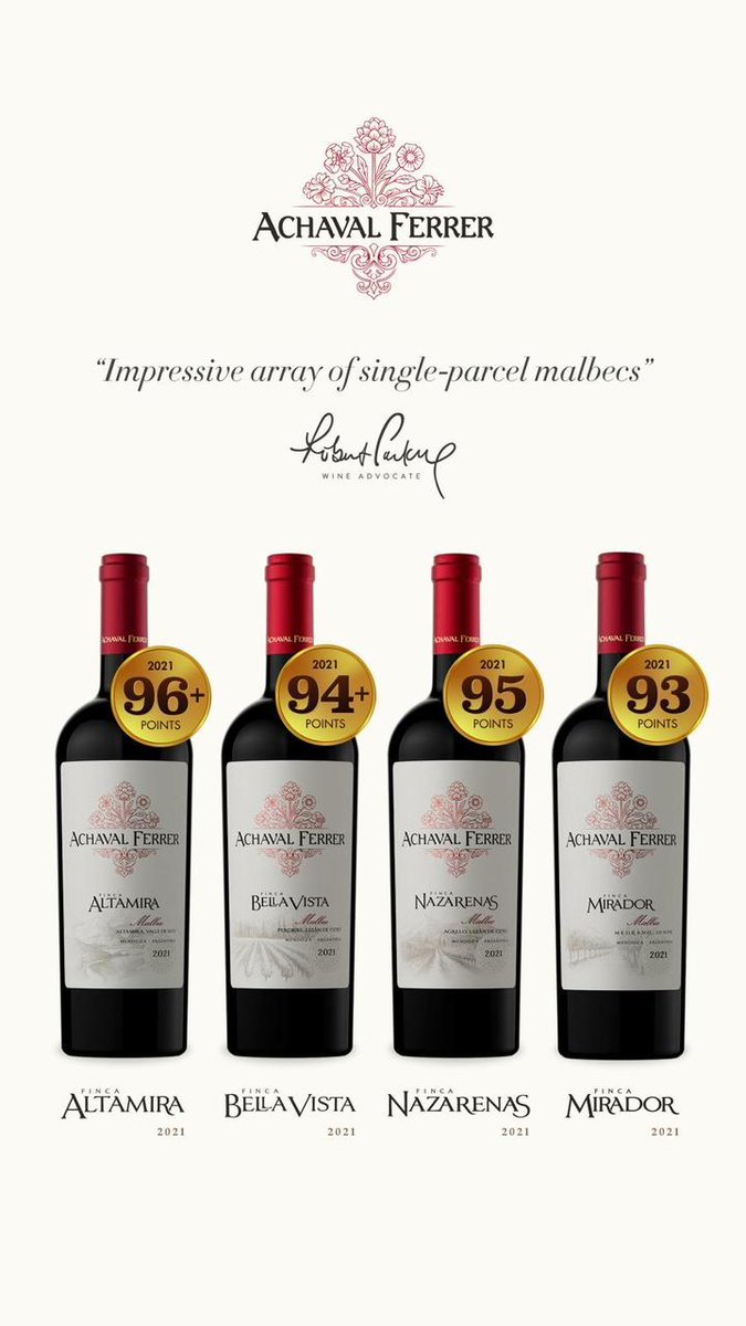 Vinoteca Argentina (@vinotecaarg) on Twitter photo • ACHAVAL FERRER
• Vintage 2021
• <a href="/Wine_Advocate/">Robert Parker Wine Advocate</a>
• ClubVinoteca.com
#Vinoteca #Argentina #BuenosAires #Wine #Mendoza #Texas #SaoPaulo #Bordeaux #Montana #Brasilia #Gloucestershire #Torino #München #Colorado #Altamira #Malbec #ClubVinoteca #PhotoCredit: <a href="/AchavalFerrer/">Achaval-Ferrer</a> • ACHAVAL FERRER
• Vintage 2021
• <a href="/Wine_Advocate/">Robert Parker Wine Advocate</a>
• ClubVinoteca.com
#Vinoteca #Argentina #BuenosAires #Wine #Mendoza #Texas #SaoPaulo #Bordeaux #Montana #Brasilia #Gloucestershire #Torino #München #Colorado #Altamira #Malbec #ClubVinoteca #PhotoCredit: <a href="/AchavalFerrer/">Achaval-Ferrer</a>