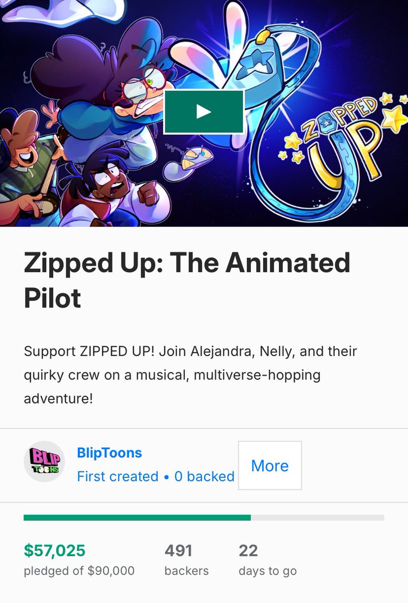 STATUS UPDATE: 

Min beat me to it, but WE HAVE MADE ALL OF IT BACK AND THEN SOME!!!!!

WE ARE SO BACK, THERE IS HOPE!!!

Donate here: kickstarter.com/projects/blipt…