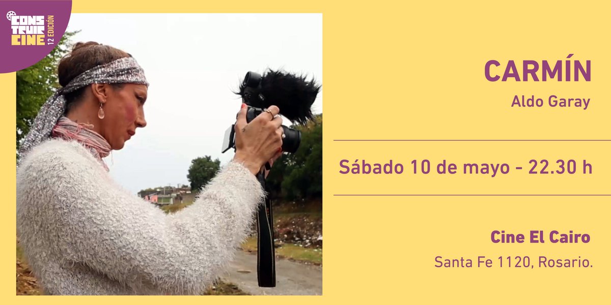 Mañana Construir Cine llega a Cine El Cairo en Rosario

A las 22:30 h se proyecta “Carmín”.

Carmín sueña con ser una chica trans famosa. Mientras trabaja como estilista, recorre un camino entre la fantasía y la realidad para reafirmar su identidad y alcanzar sus deseos.