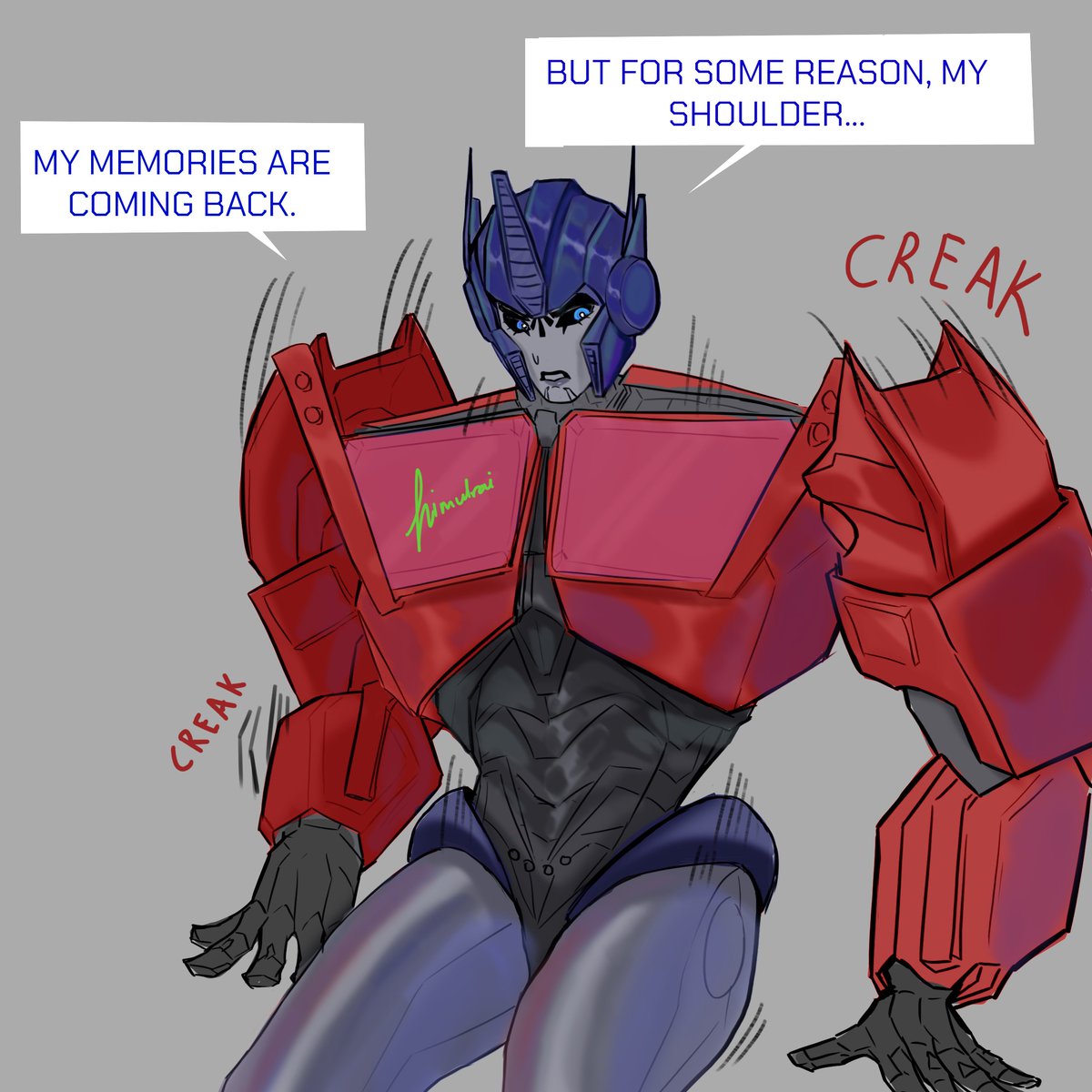 himulrai's tweet image. Orion Swap AU Part 8 (1/2) i lost motivation💔 #TransformersOne #TransformersPrime #OptimusPrime