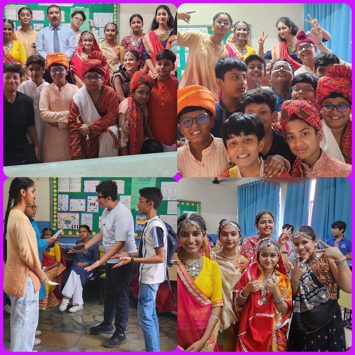 PeacefulAnupama's tweet image. #baglessday
#Learningwithfun
#teamwork #knowyourcountry #Rajasthan @MinOfCultureGoI
 Congratulations 🎊 to 8B students for the successful completion of bagless day activities...
@PublicAhlcon @ashokkp @Ahlconpublic1 @MamthaSays @monikakarnatac @seemasoniaps @GanguliKuhu