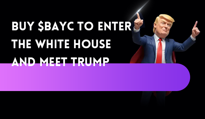 🚀 Exclusive Event for BAYC Holders: Win a Chance to Meet Trump at the White House!
⏰ Event Period: May 9, 2025, 23:00 — May 13, 23:00 (UTC+8)

🎉 Event Introduction
To celebrate the influence of the BAYC community, we’re launching the special "BAYC White House Tour" event! BAYC
