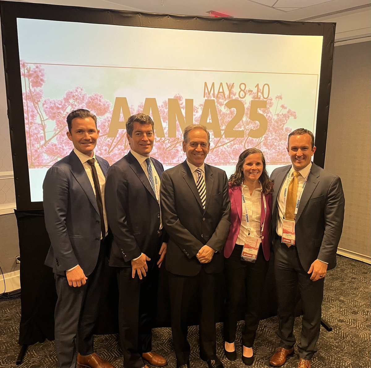 The <a href="/AANAORG/">AANA</a> meeting is going strong! #AANA25